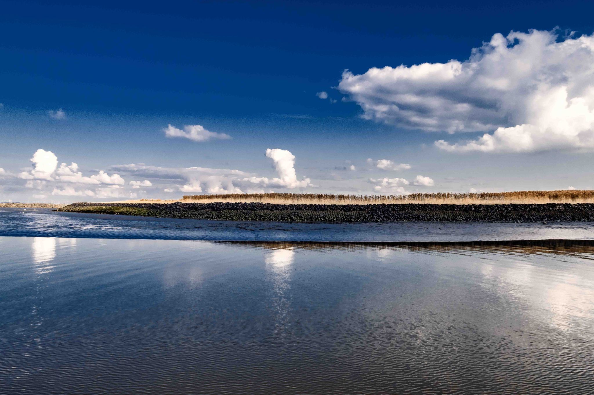 Hafeneinfahrt Otterndorf